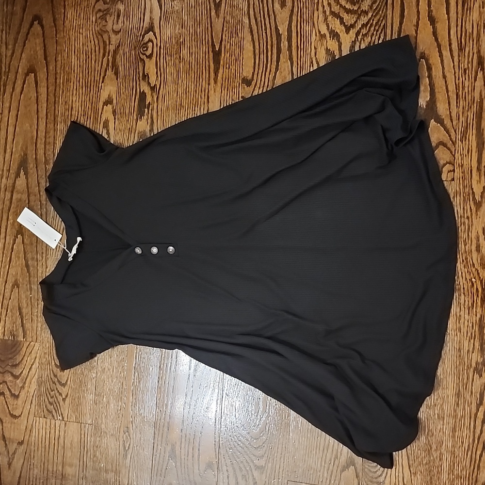 NEW With Tags Stretch Swim Cover Up or Dress, Black